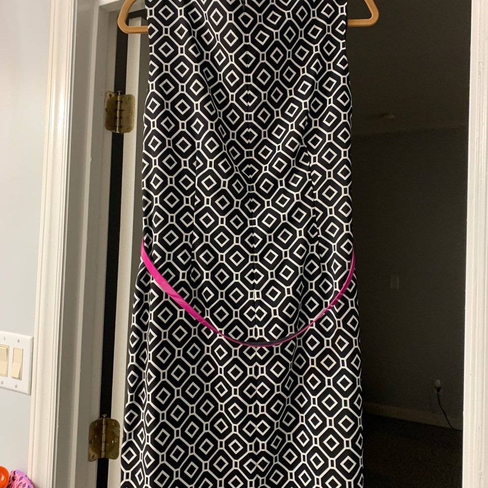 Black & white dress